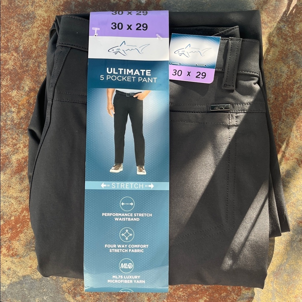 Greg Norman Collection Black Dress Pants 30x29